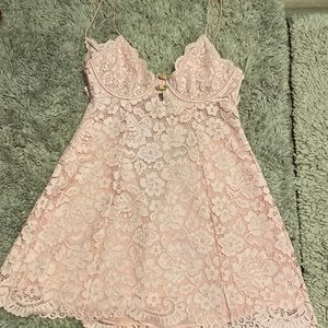 For love and lemons creamsicle dress